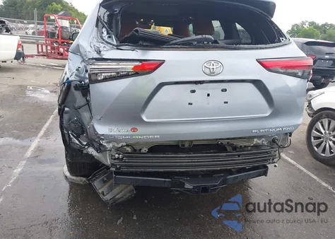 2021 Toyota Highlander Platinum из США, поврежденный, VIN 5TDFZRBH7MS109534